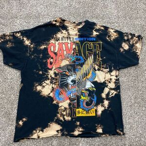 Poison Shirt womens extra large limited edition Tie‎ dye Biker Rock and Tokyo